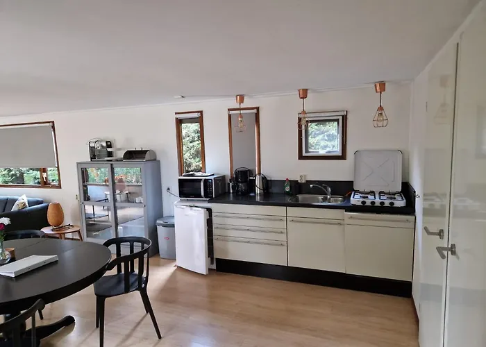 Relaxed In Op De Veluwe 샬레